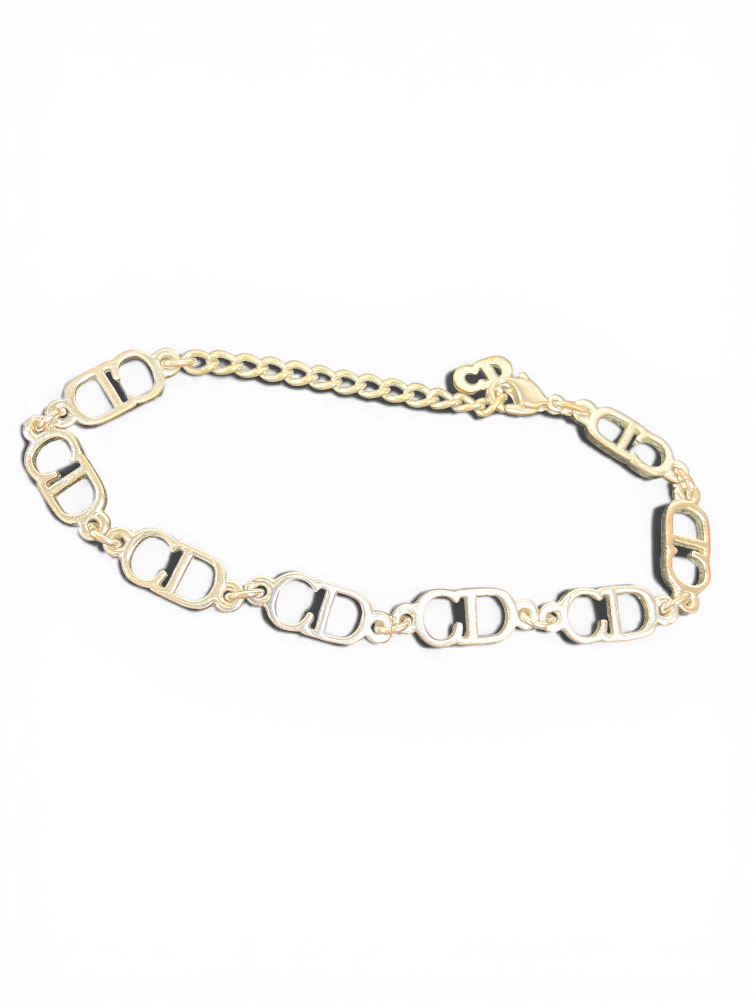 Dior ディオール ブレスレット シルバー 20484 CDロゴ