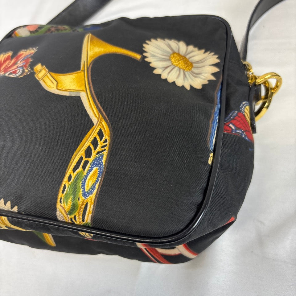 FERRAGAMO フェラガモ ショルダーバッグ ブラック AU-21 5277