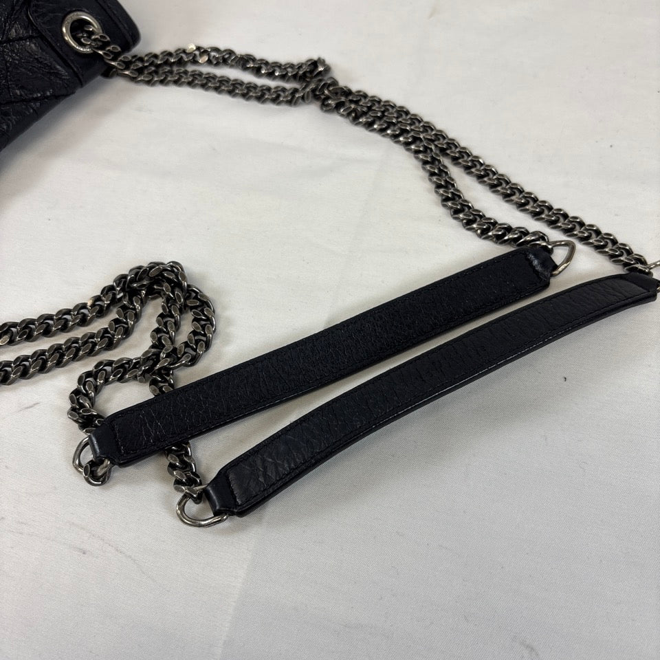 YVES SAINT LAURENT YSL ニキ ベイビー ベビー チェーン ショルダーバッグ ブラック