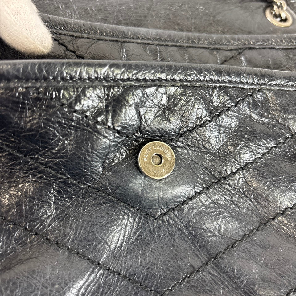 YVES SAINT LAURENT YSL ニキ ベイビー ベビー チェーン ショルダーバッグ ブラック