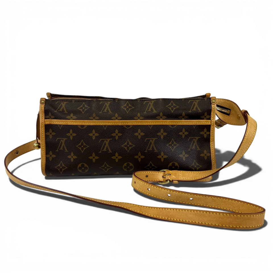 LOUIS VUITTON ルイヴィトン ポパンクールロン モノグラム ショルダーバッグ クロスボディ ブラウン M40008