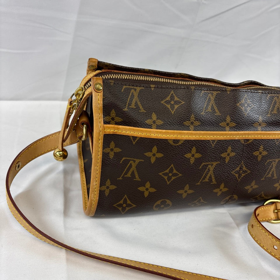LOUIS VUITTON ルイヴィトン ポパンクールロン モノグラム ショルダーバッグ クロスボディ ブラウン M40008