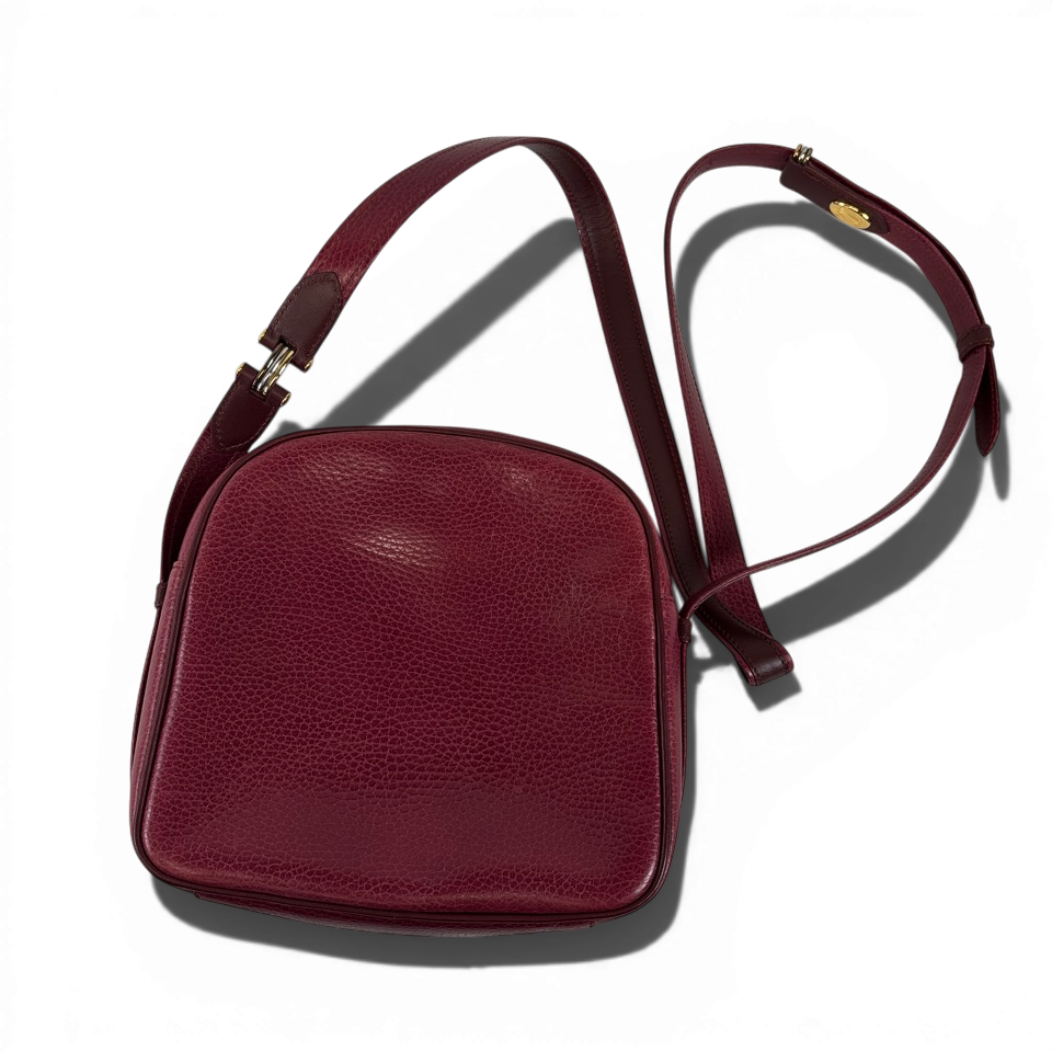 Cartier カルティエ マストライン ショルダーバッグ ボルドー