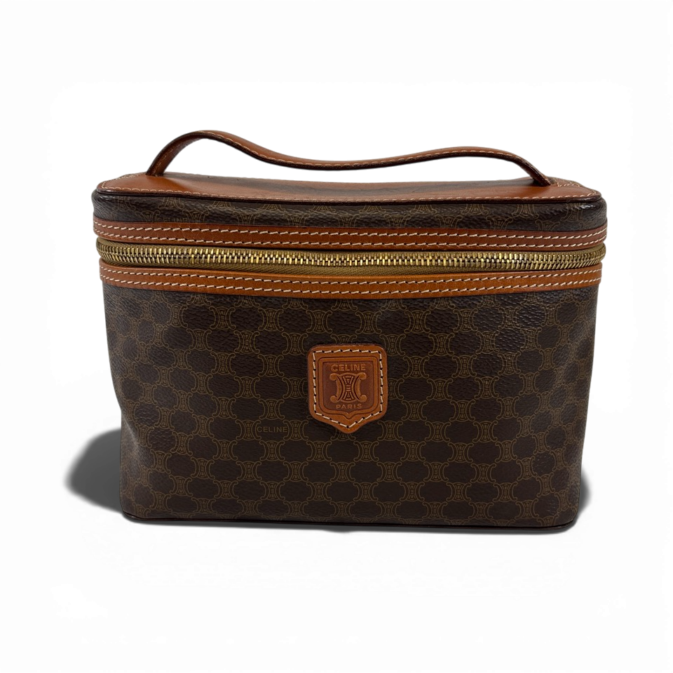 CELINE セリーヌ ハンドバッグ バニティバッグ ポーチ マカダム M95