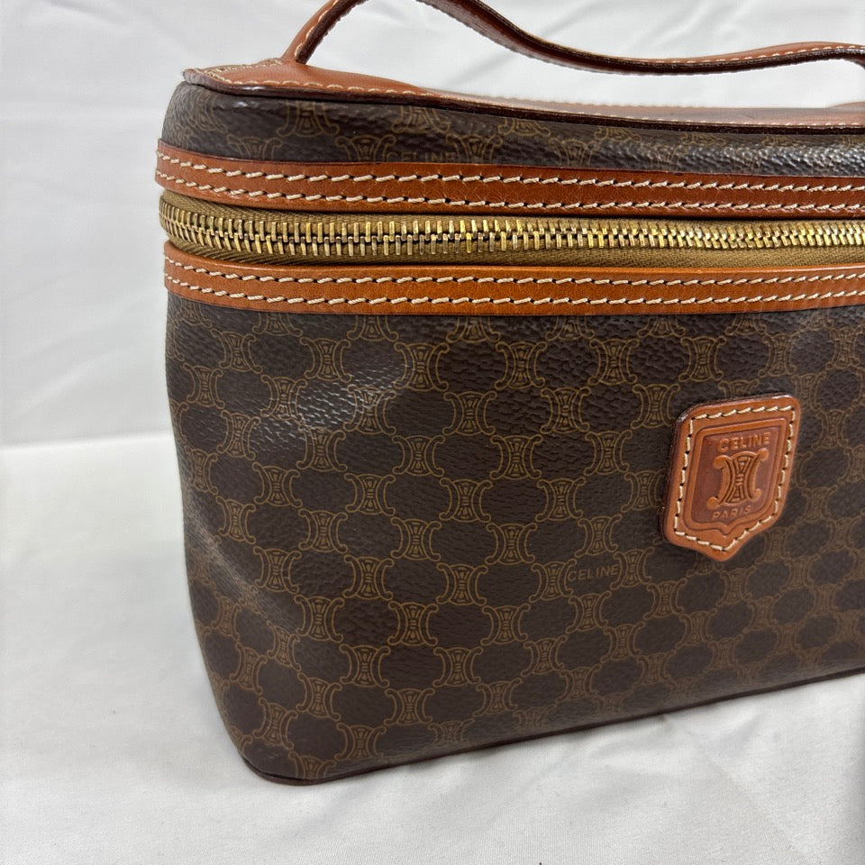 CELINE セリーヌ ハンドバッグ バニティバッグ ポーチ マカダム M95
