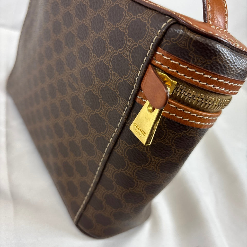 CELINE セリーヌ ハンドバッグ バニティバッグ ポーチ マカダム M95