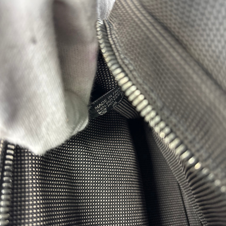 HERMES エルメス トートバッグ エールラインPM キャンバス グレー