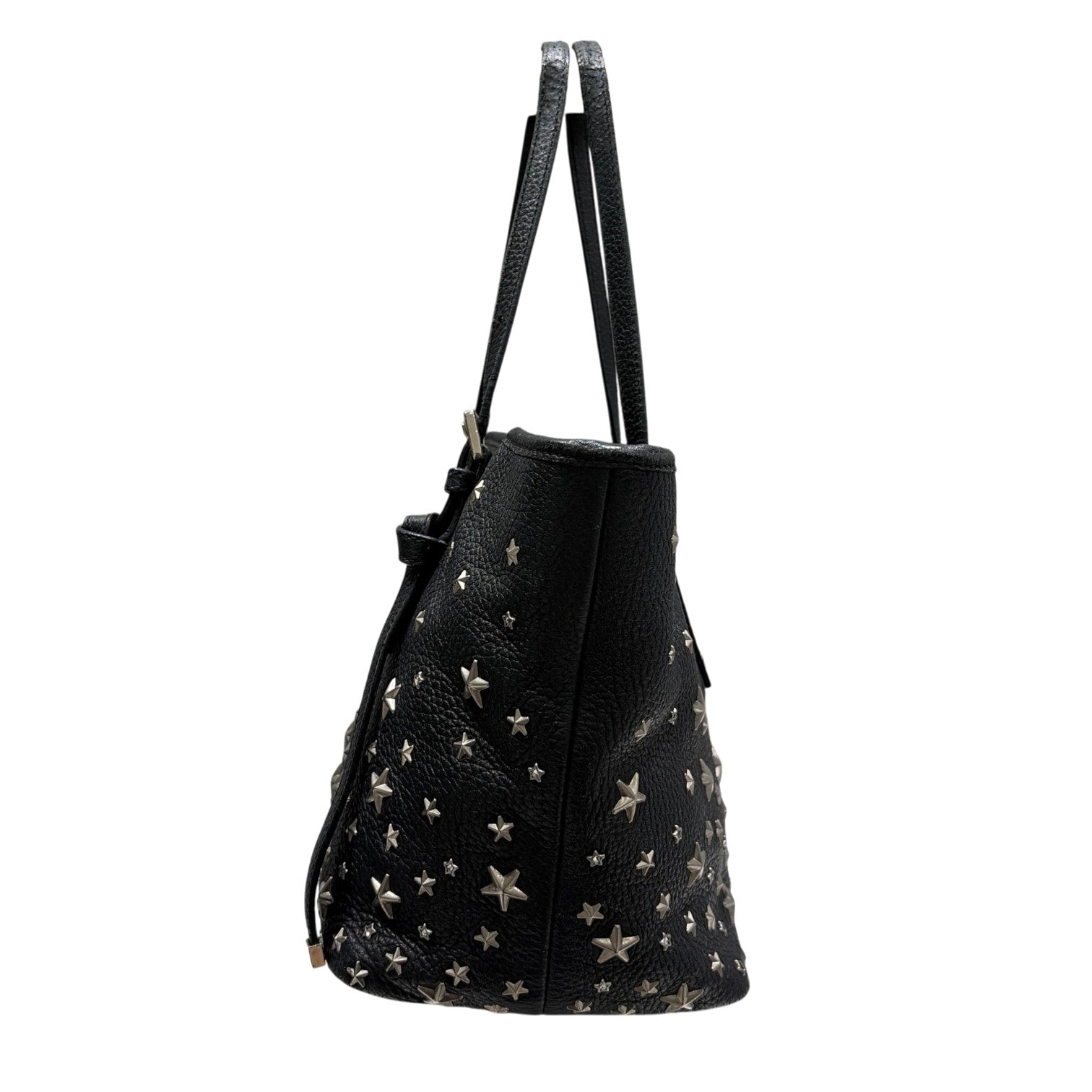 JIMMY CHOO ジミーチュウ ハンドバッグ スタースタッズ ブラック ゴールド シルバー レディース メンズ