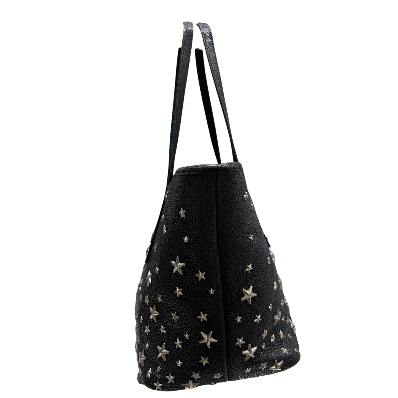 JIMMY CHOO ジミーチュウ ハンドバッグ スタースタッズ ブラック ゴールド シルバー レディース メンズ
