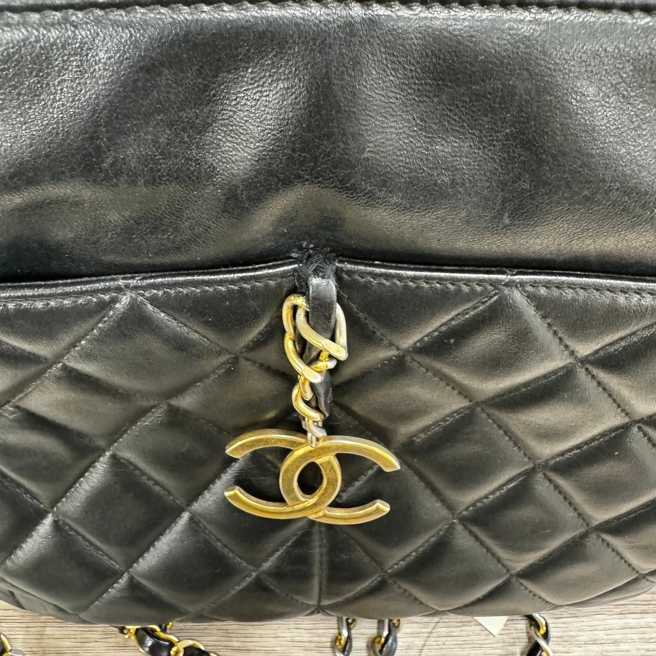 CHANEL マトラッセ ココマーク チェーンショルダーバッグ