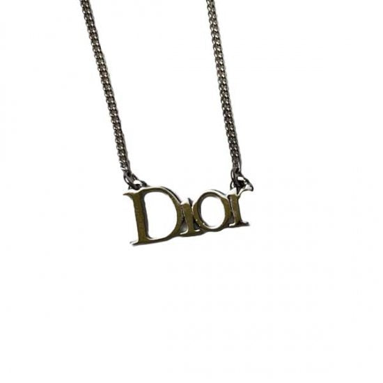 Dior ディオール ロゴ ネックレス