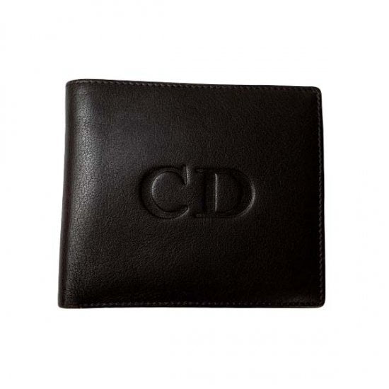 Dior ディオール CD レザー 二つ折り財布