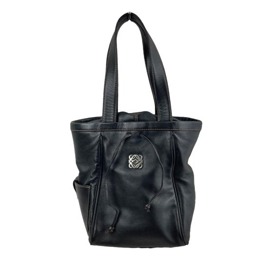 極 美品 LOEWE ロエベ ヴィンテージ アナグラム ロゴ ナッパ レザー 本 