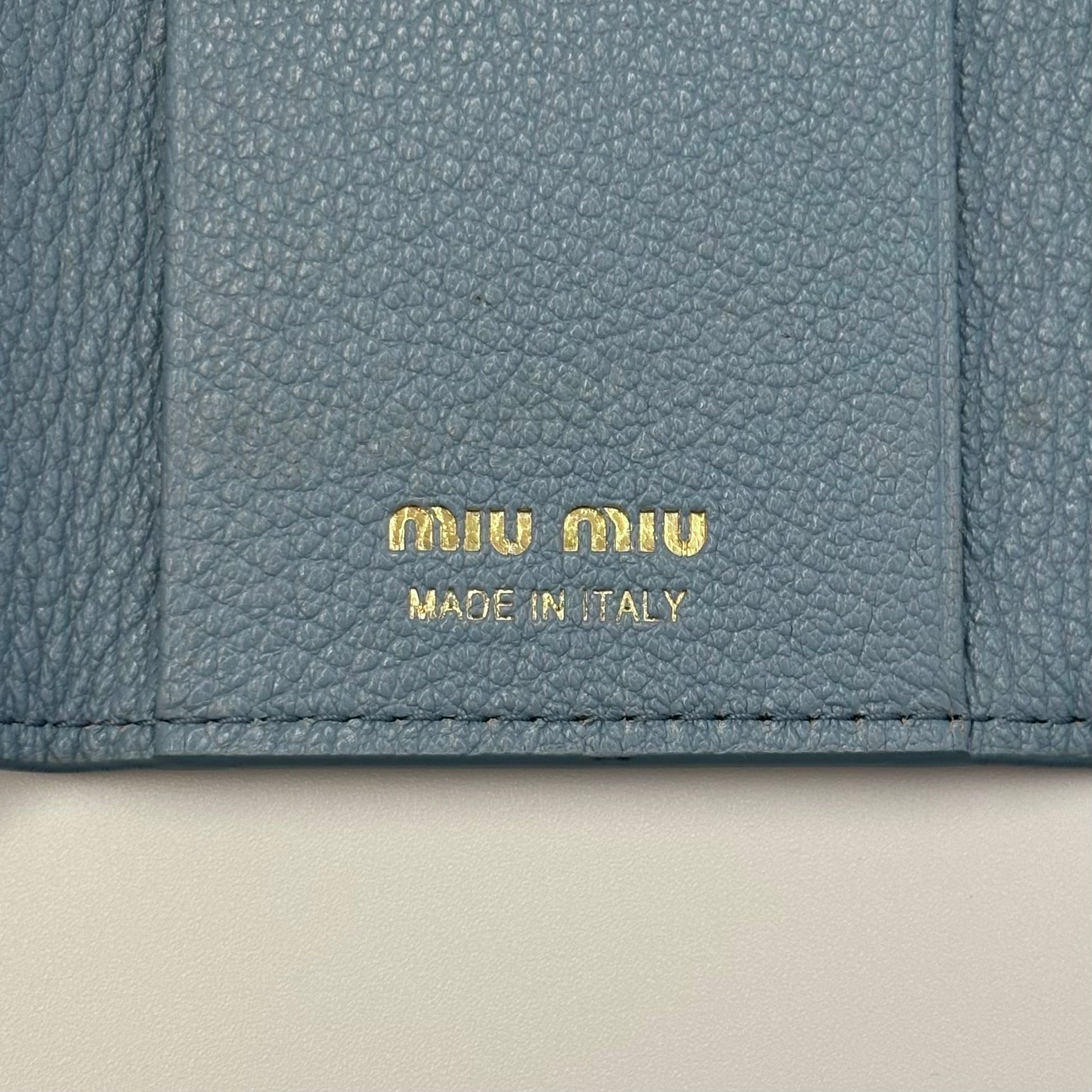 Miu Miu リボン レザー キーケース