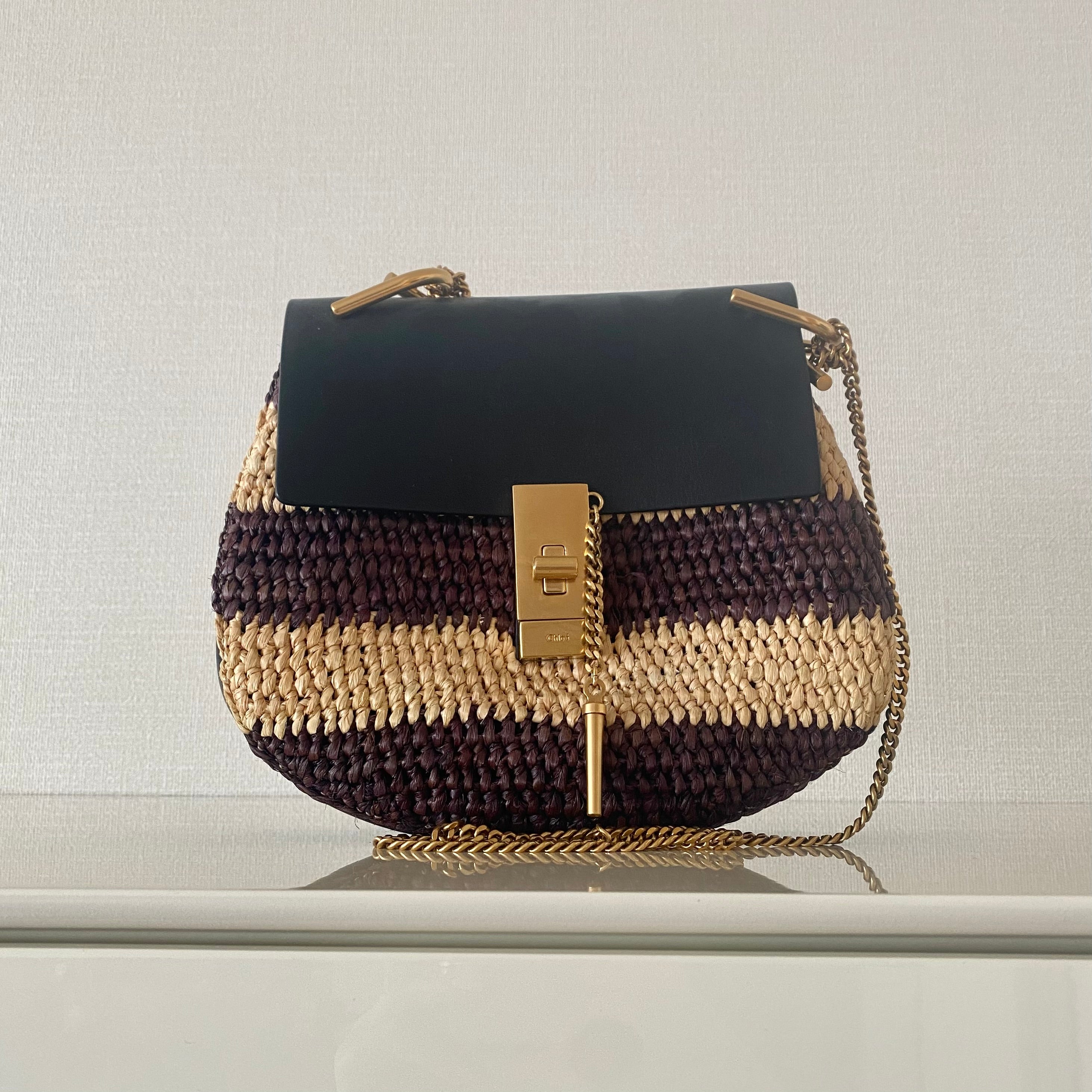 Chloe チェーンショルダーバッグ