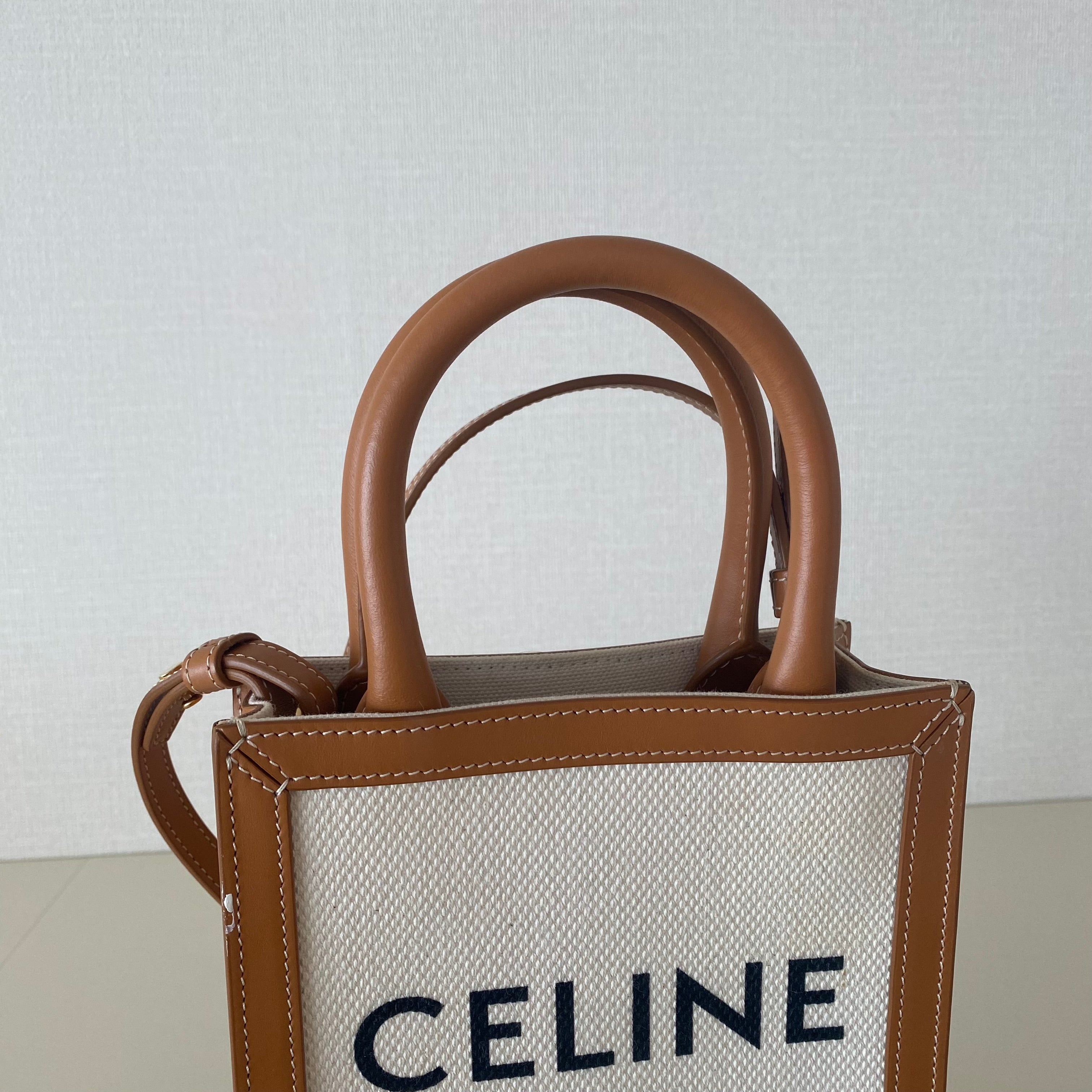 CELINE ミニバーティカルカバ ショルダーバッグ