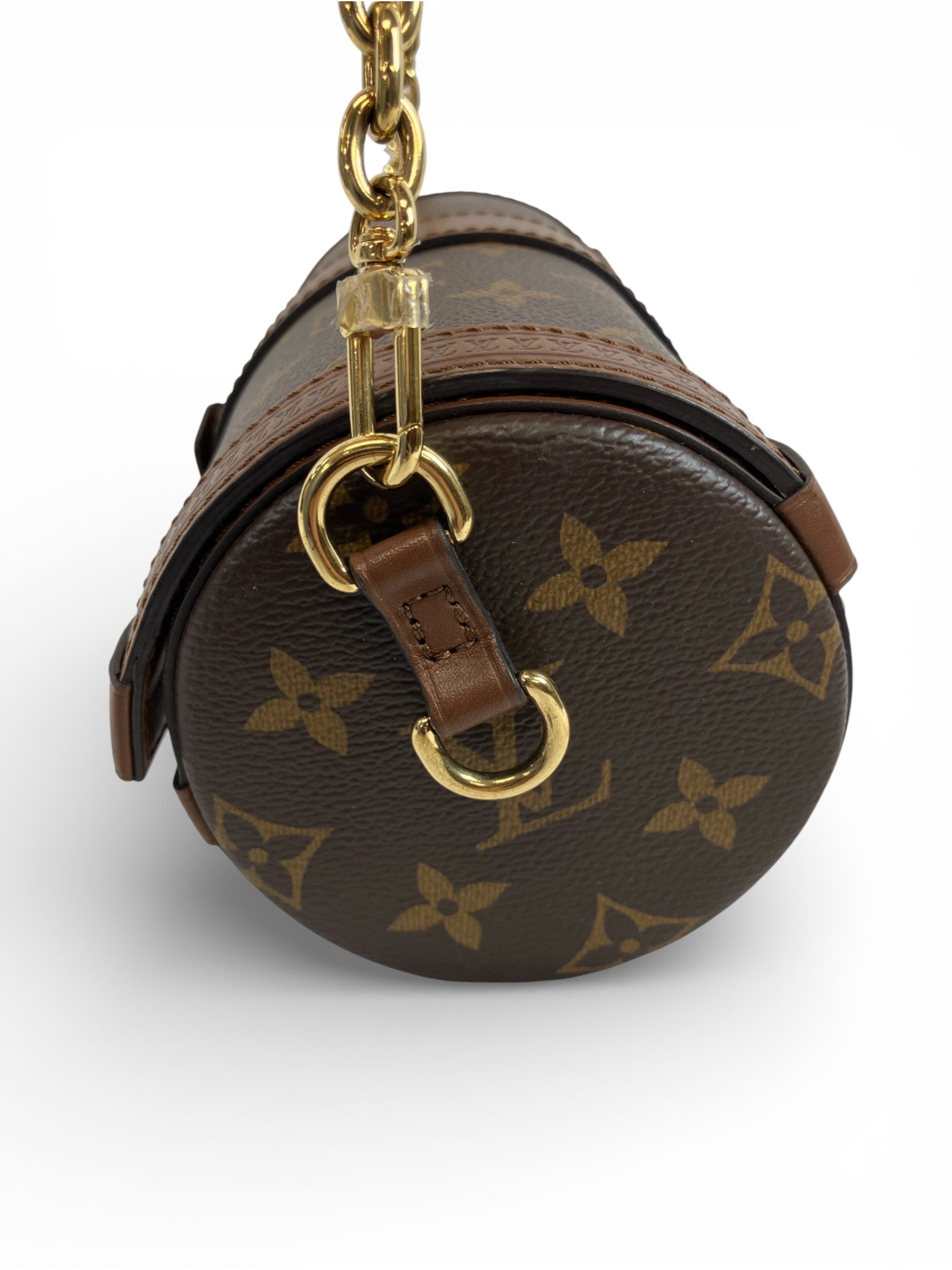 LOUIS VUITTON　パピヨン　トランク　ショルダーバッグ　2WAY　PVCコーティング　モノグラム　M57835