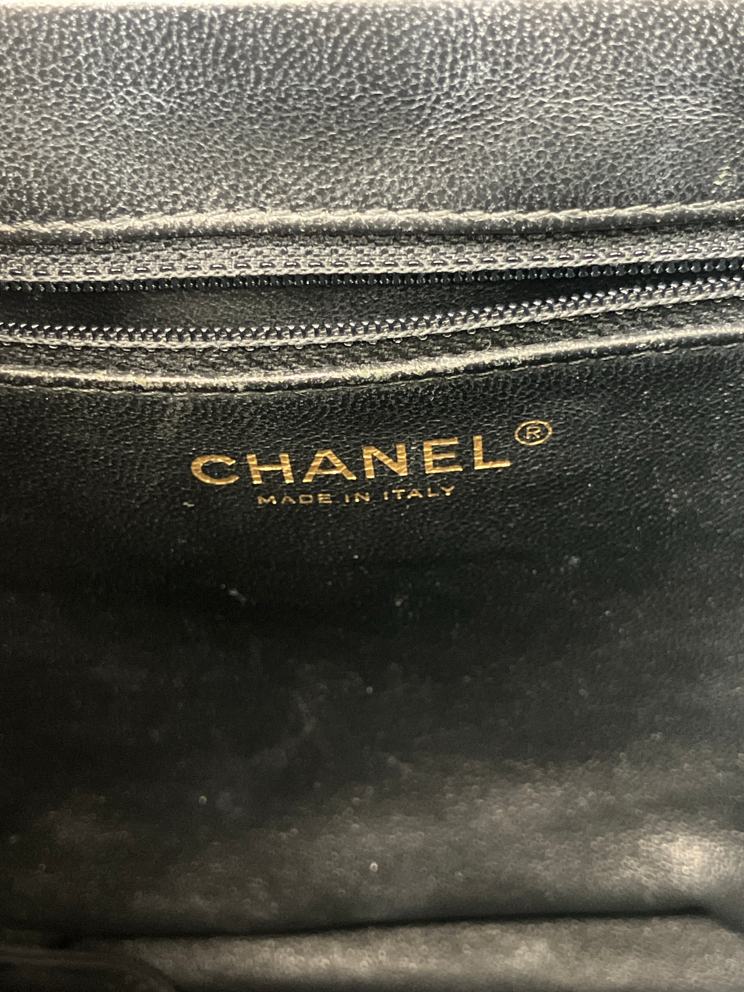 CHANEL　リュックサック　バックパック　CCフィリグリー　キャビアスキン　ココマーク　マトラッセ