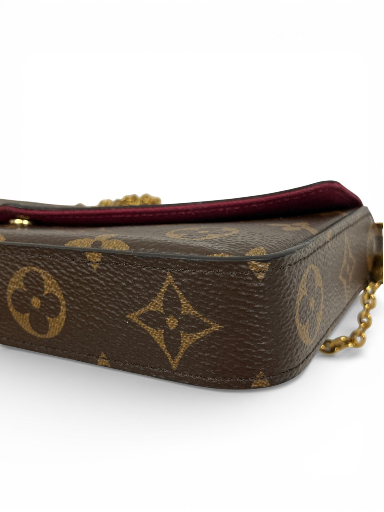 LOUIS VUITTON ポシェットフェリシー チェーンショルダーバッグ モノグラム M61276