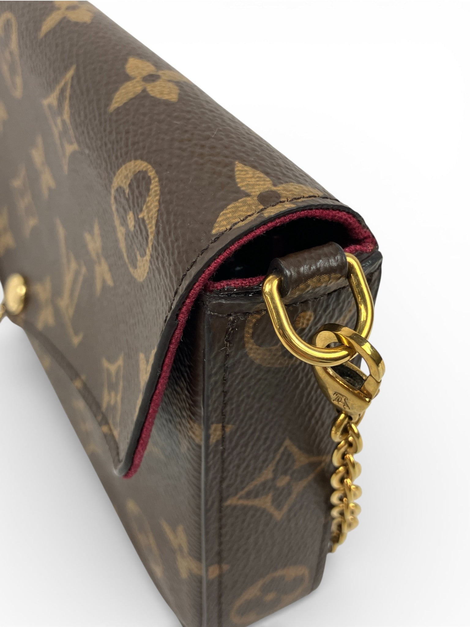 LOUIS VUITTON ポシェットフェリシー チェーンショルダーバッグ モノグラム M61276