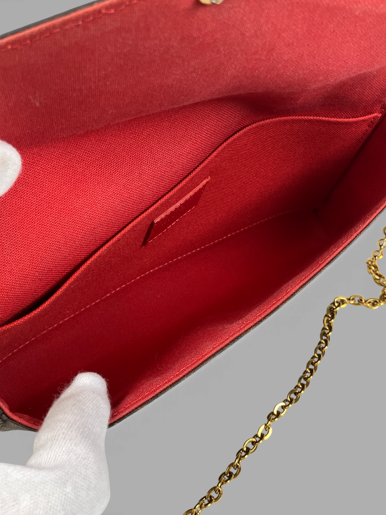 LOUIS VUITTON　ルイヴィトン ダミエ ポシェットフェリシー N40492
