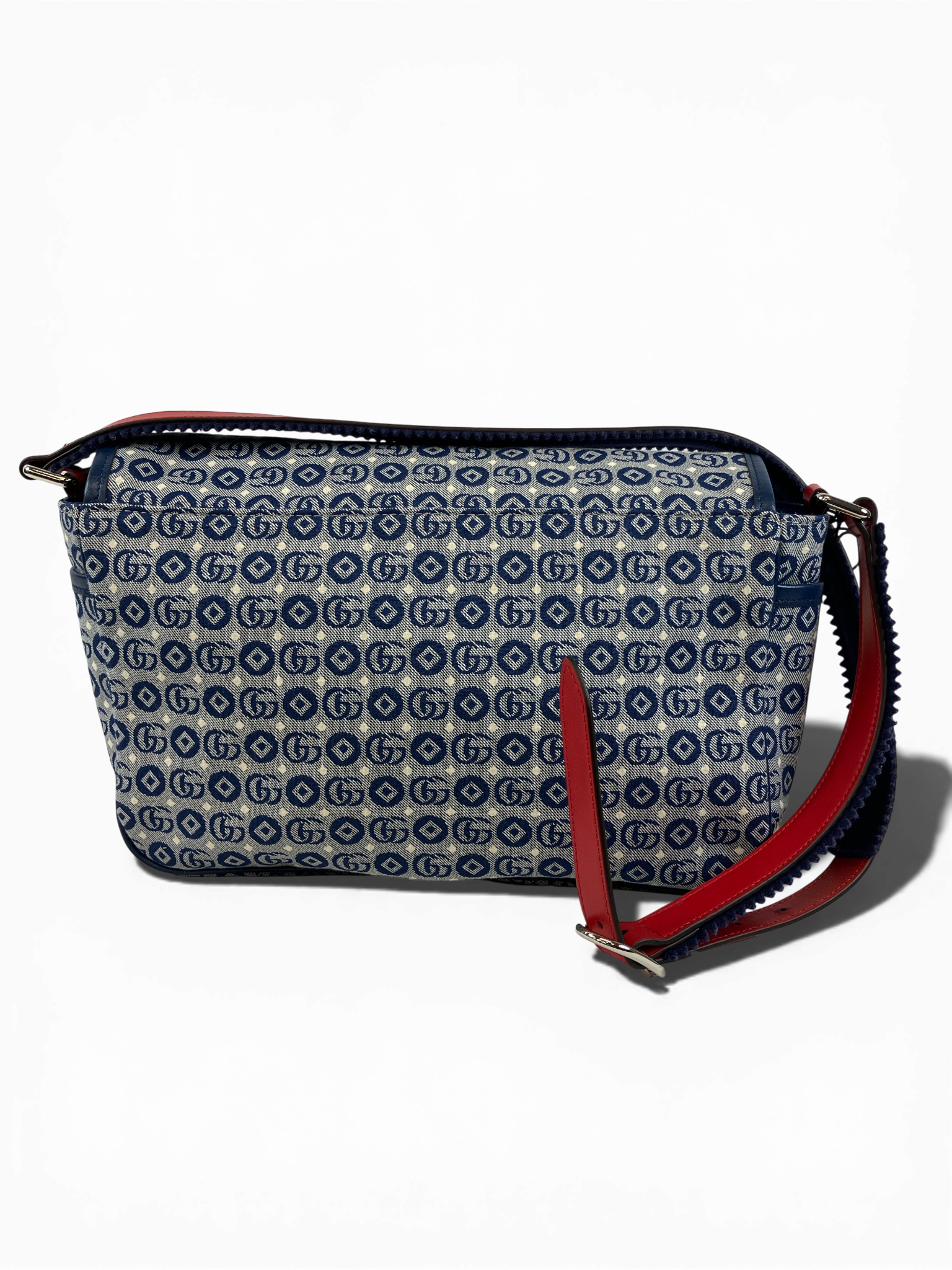 GUCCI GG柄 キャンバス 総柄 ショルダーバッグ レザー GUCCI(グッチ 