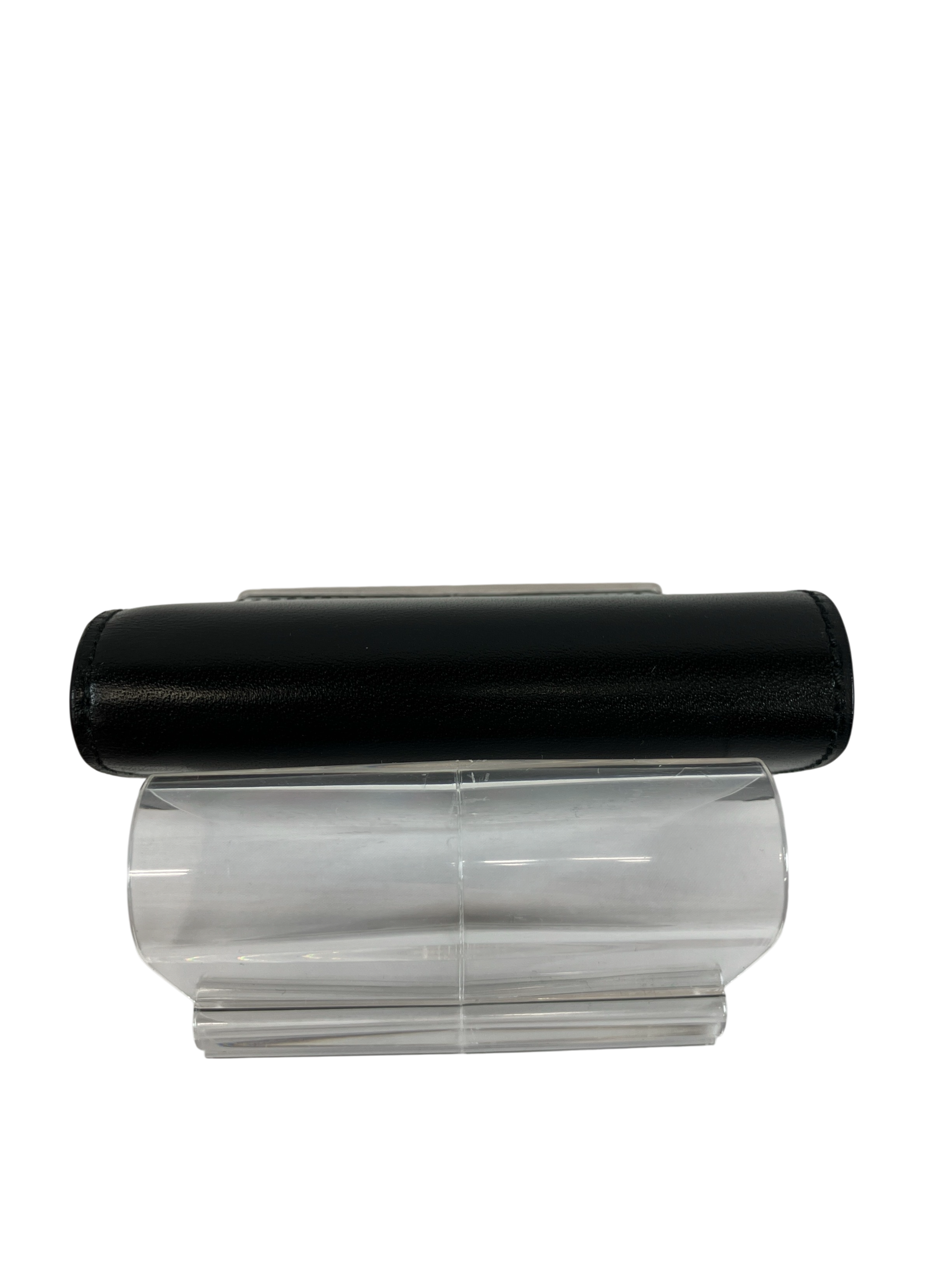 FERRAGAMO フェラガモ キーケース ６連 ロゴ型押し ブラック レザー