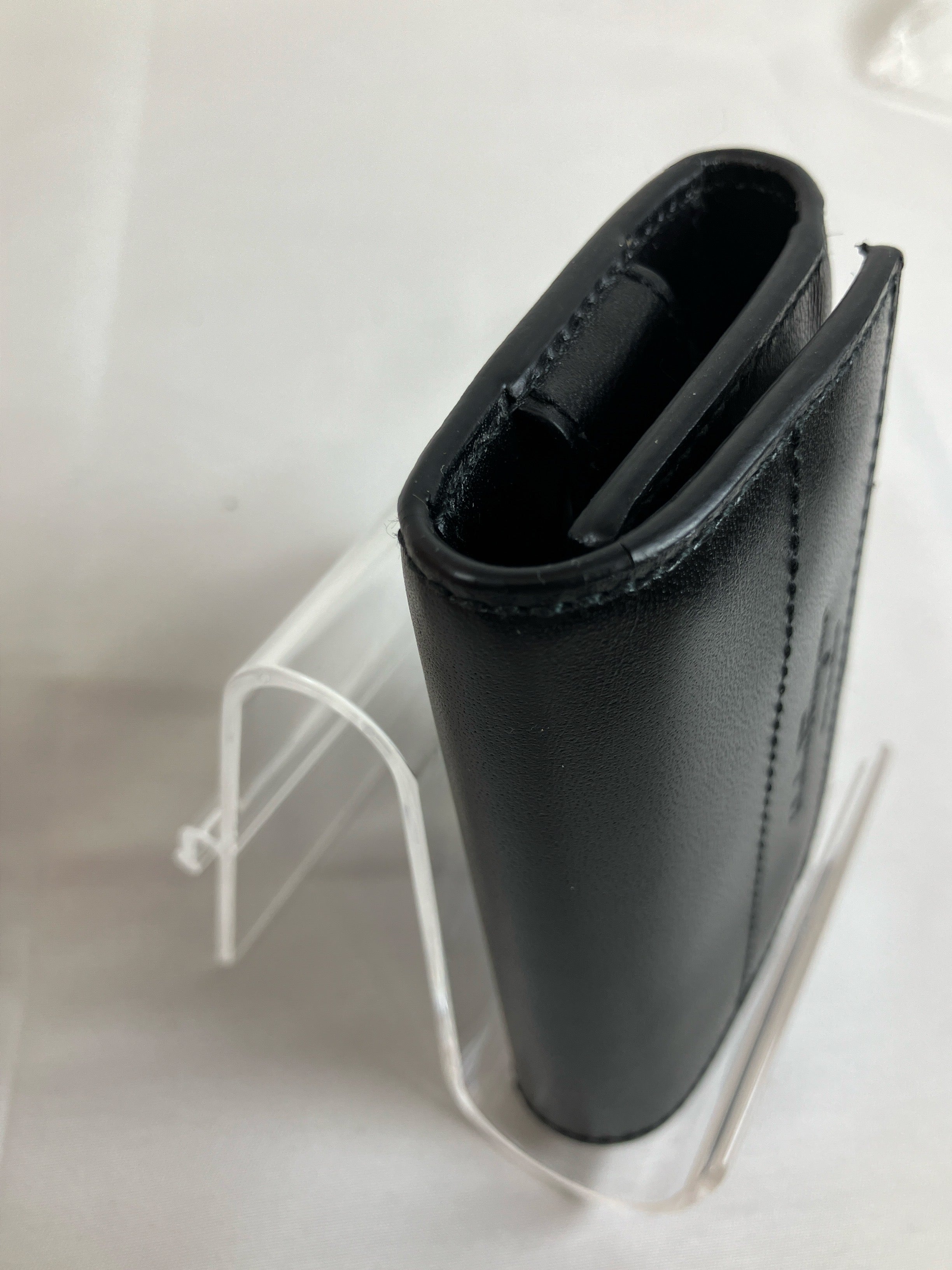 FERRAGAMO フェラガモ キーケース 6連 ロゴ型押し ブラック レザー