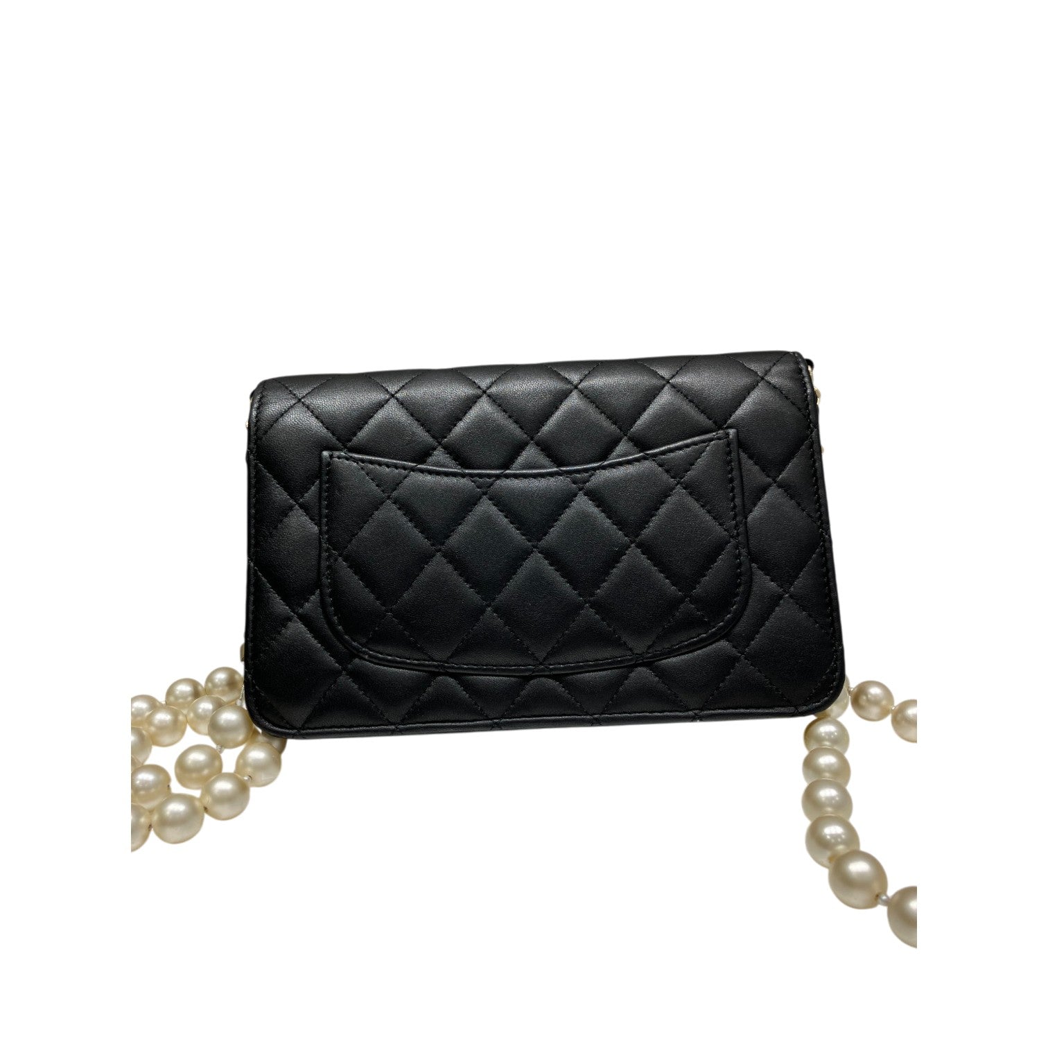 CHANEL シャネル チェーンウォレット ショルダーバッグ パールチェーン