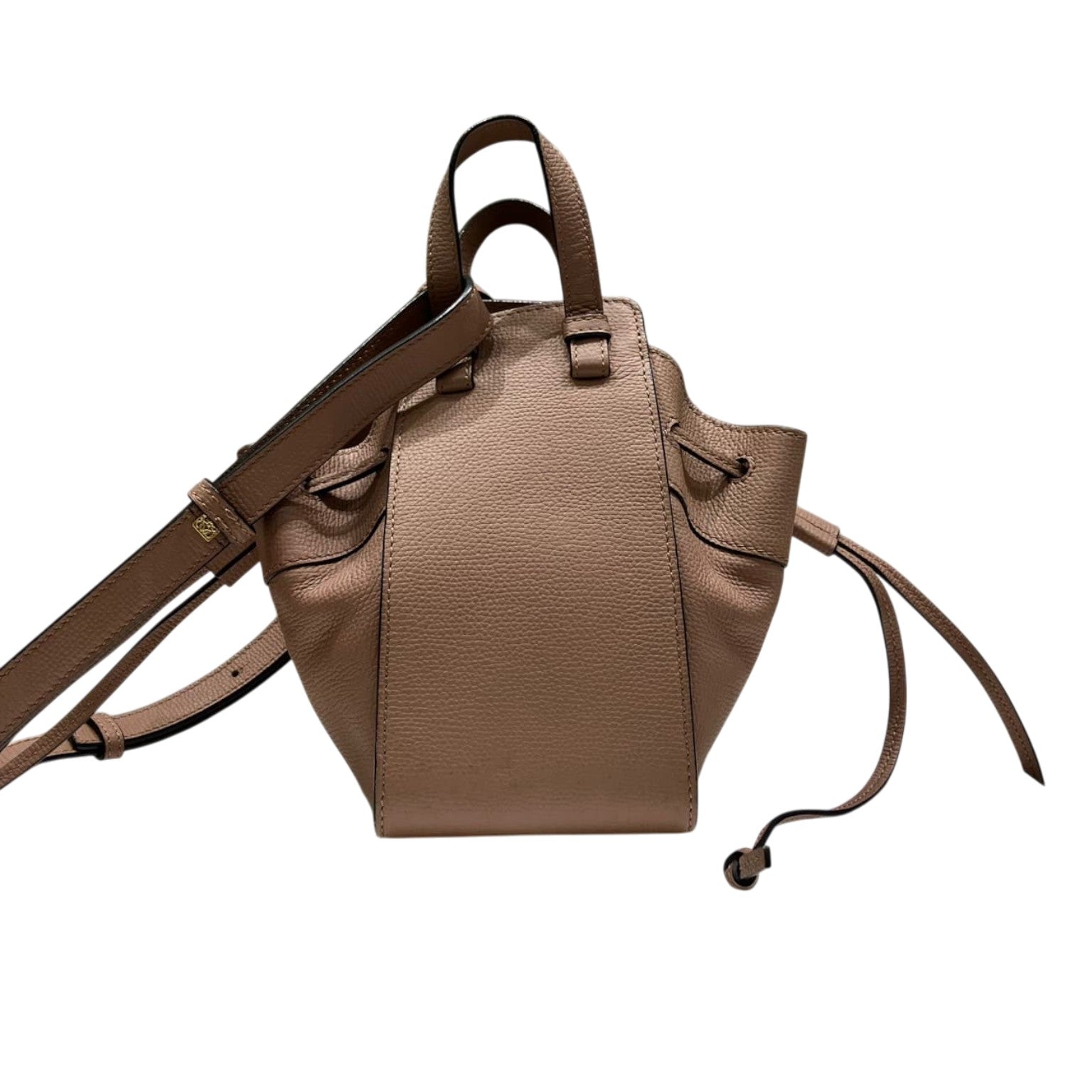 LOEWE ロエベ ハンモック ミニ ショルダーバッグ ハンドバッグ ドローストリングバッグ スモール 2way レザー レディース