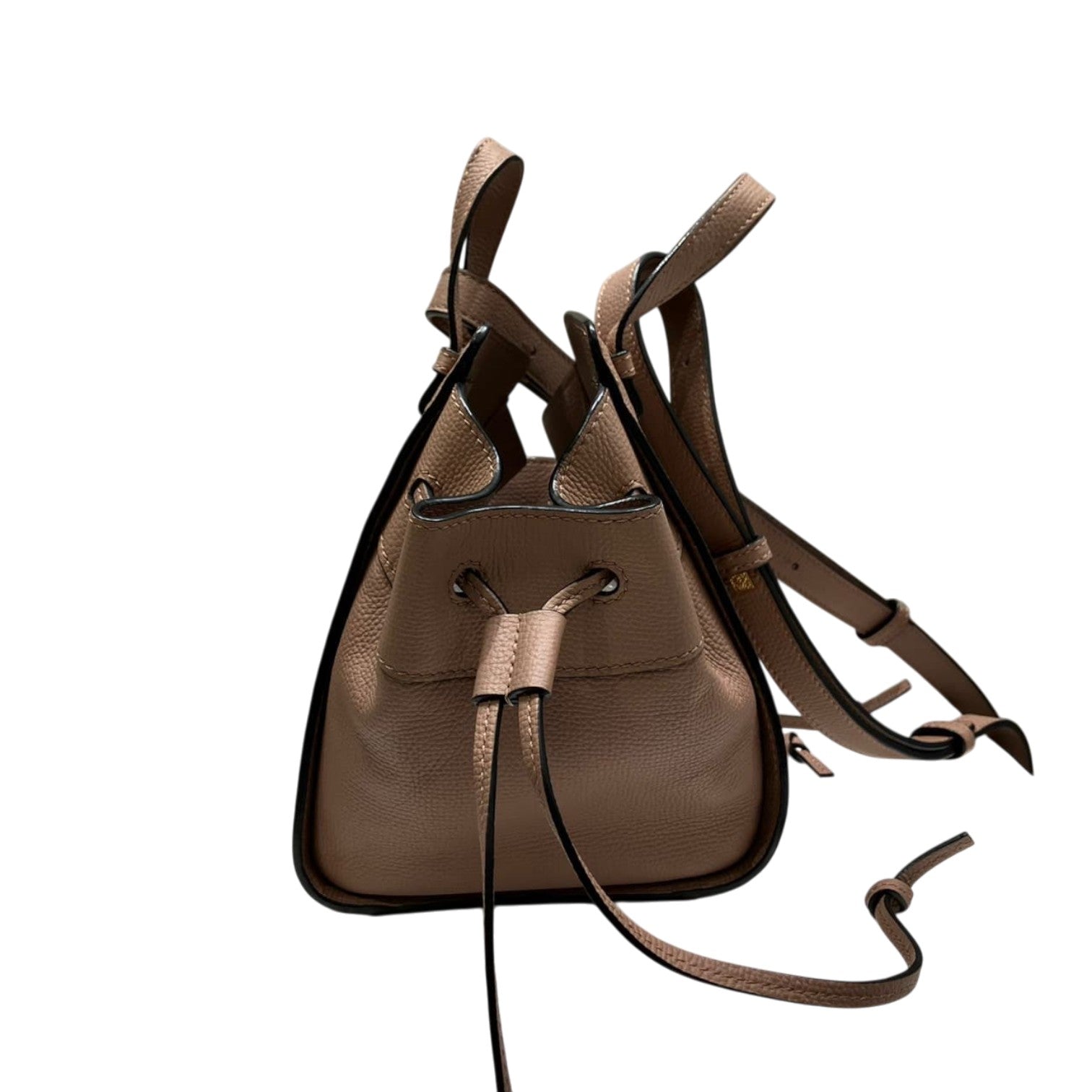 LOEWE ロエベ ハンモック ミニ ショルダーバッグ ハンドバッグ ドローストリングバッグ スモール 2way レザー レディース