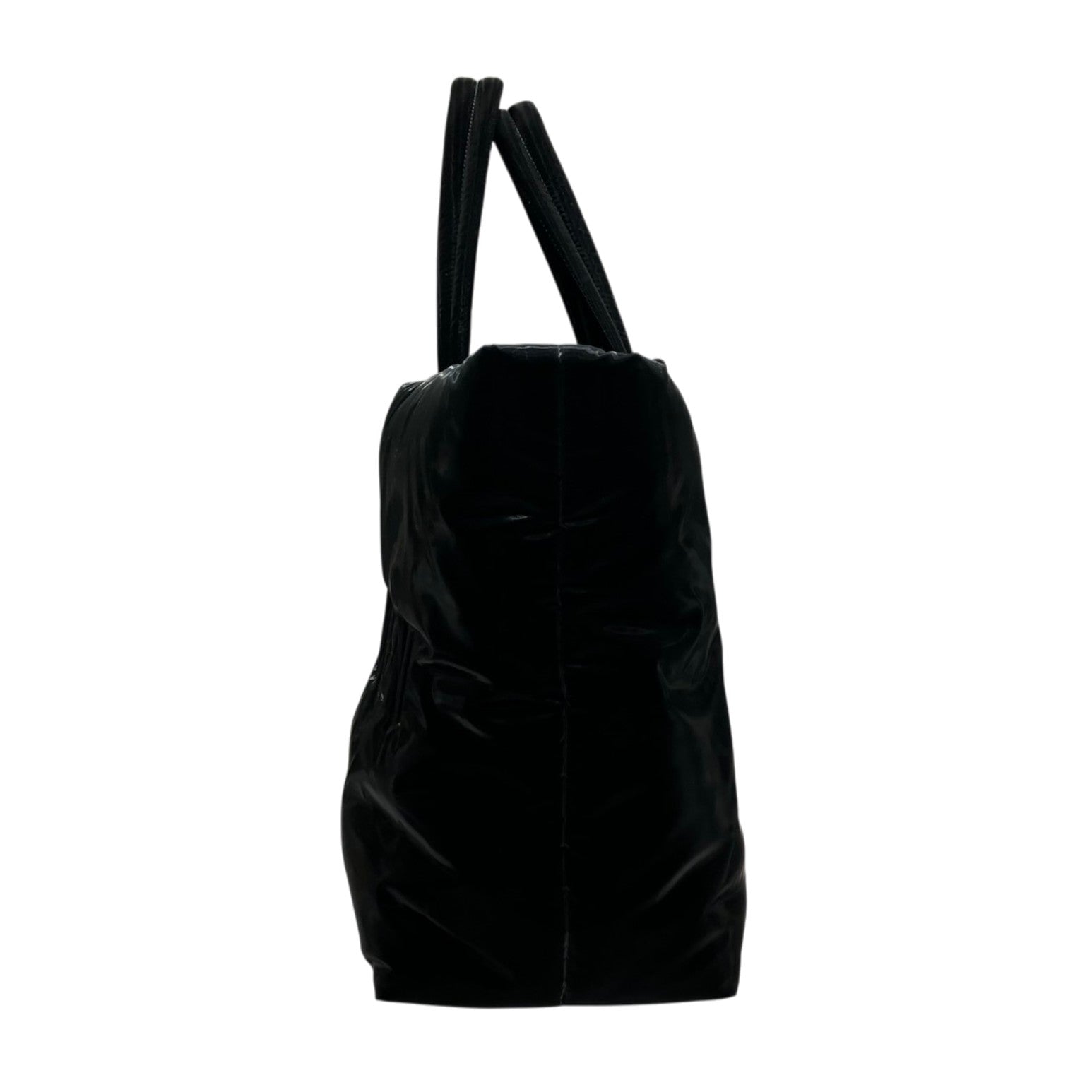 SAINT LAURENT サンローラン YSL トートバッグ エンボス ロゴ ナイロン