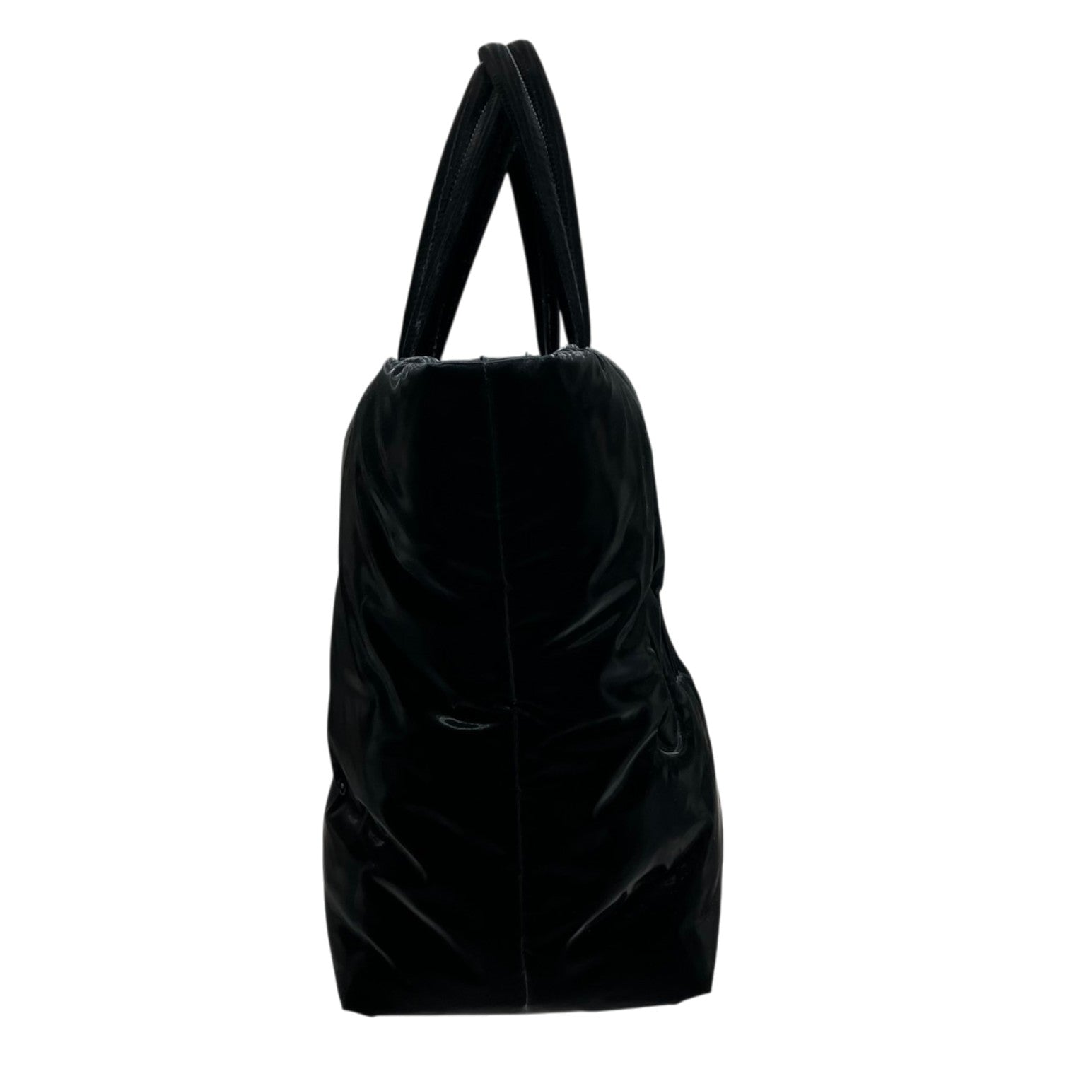 SAINT LAURENT サンローラン YSL トートバッグ エンボス ロゴ ナイロン