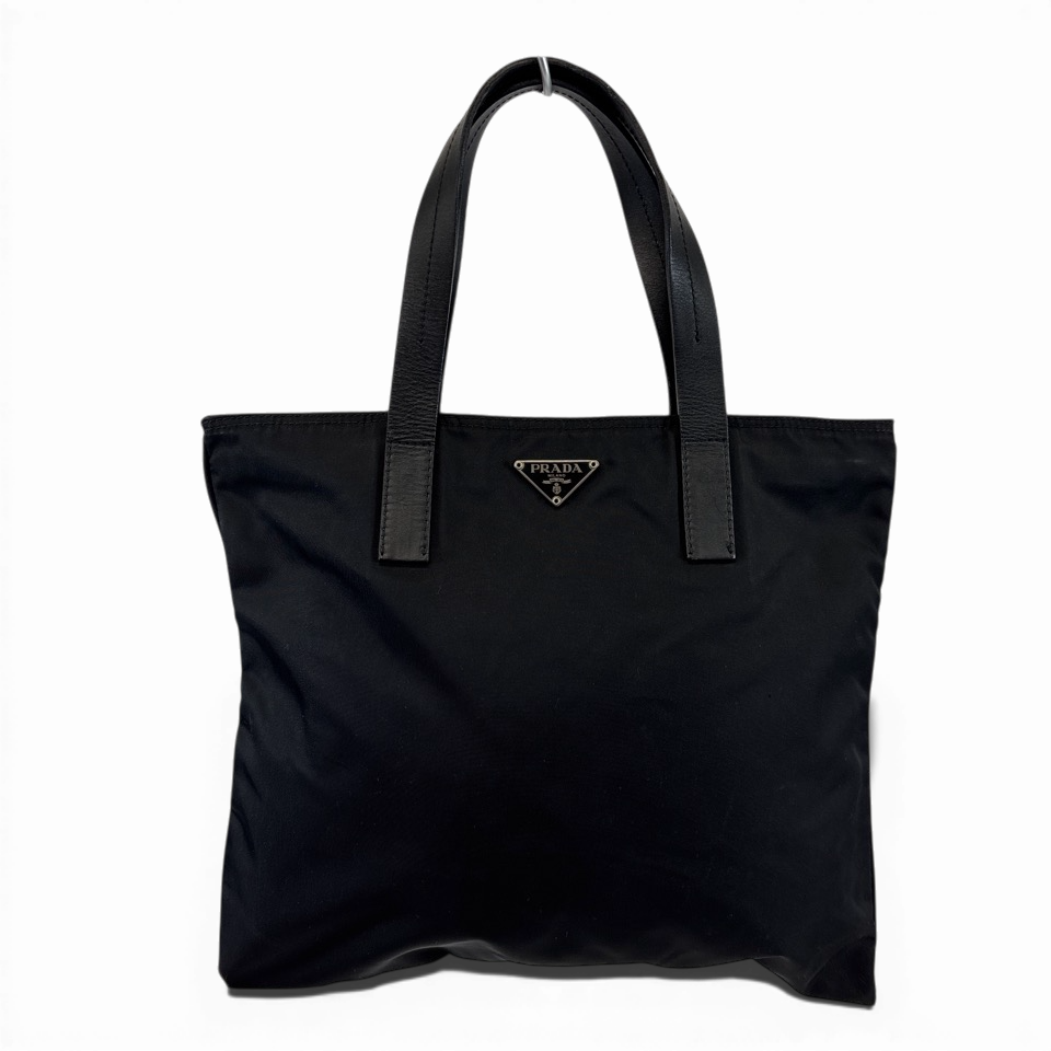 極美品 PRADA プラダ テスート カデナ鍵付 トートバッグ ハンドバッグ