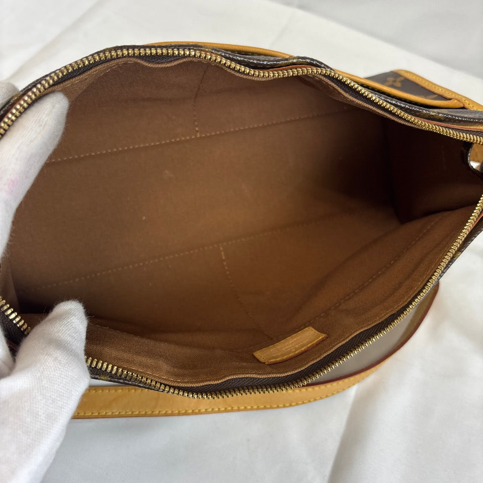 LOUIS VUITTON　ルイヴィトン　ポパンクールロン　モノグラム　ショルダーバッグ　クロスボディ　ブラウン　M40008