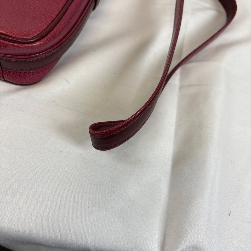 Cartier　カルティエ　マストライン　ショルダーバッグ　ボルドー　