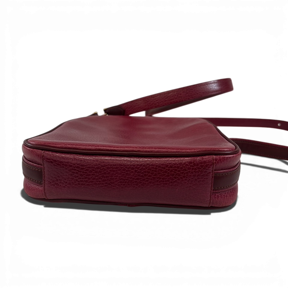 Cartier　カルティエ　マストライン　ショルダーバッグ　ボルドー　