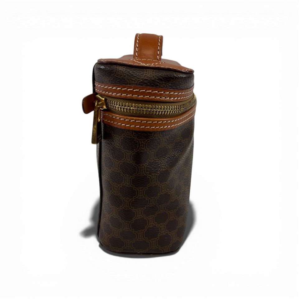 CELINE　セリーヌ　ハンドバッグ　バニティバッグ　ポーチ　マカダム　M95