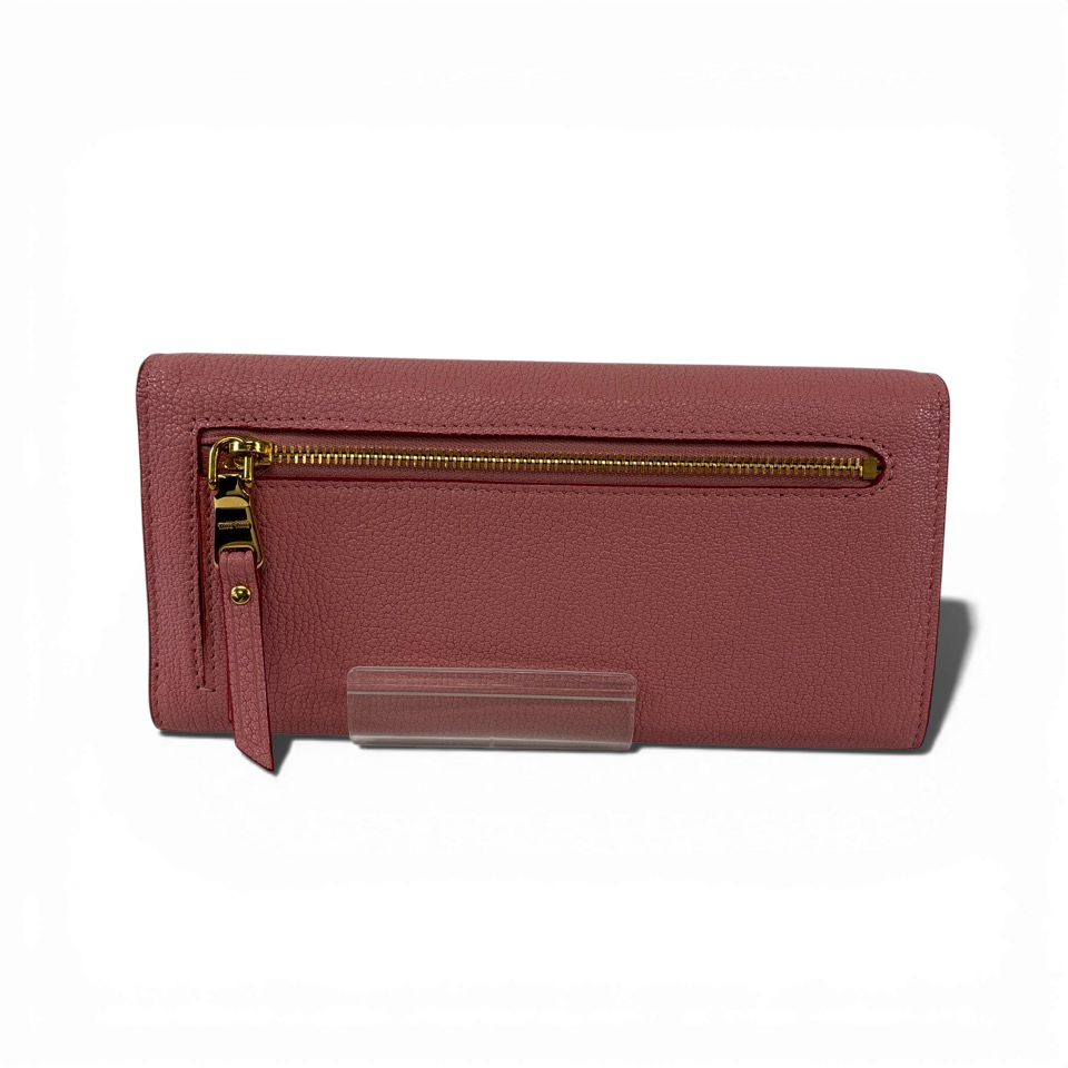 レディース 【未使用】miu miu 長財布 ピンク カードウォレット付き