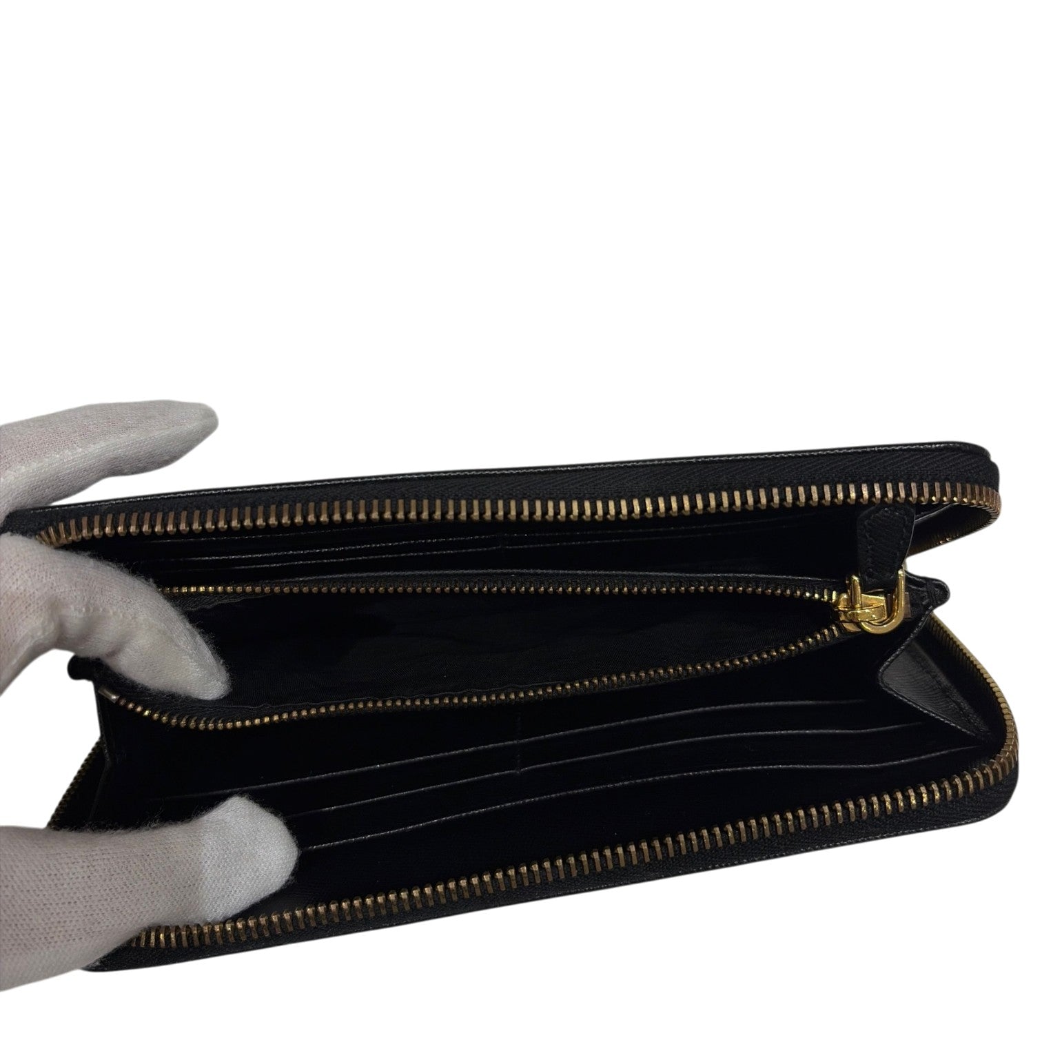 PRADA プラダ サフィアーノ 長財布 ロングウォレット ラウンド