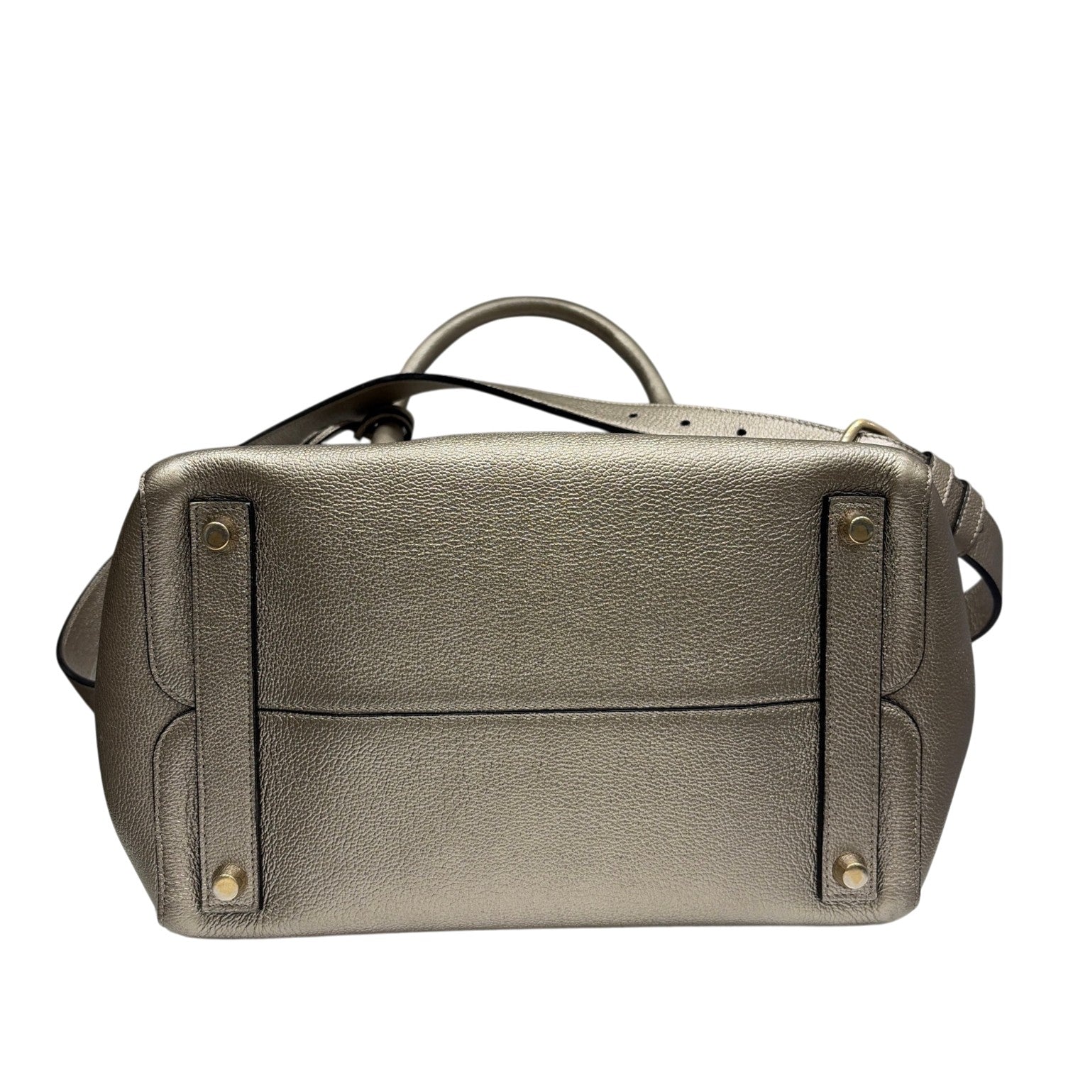Christian Dior クリスチャンディオール オープンバー 2way ハンドバッグ ショルダーバッグ ゴールド ゴールド金具 ロゴ チャーム レディース