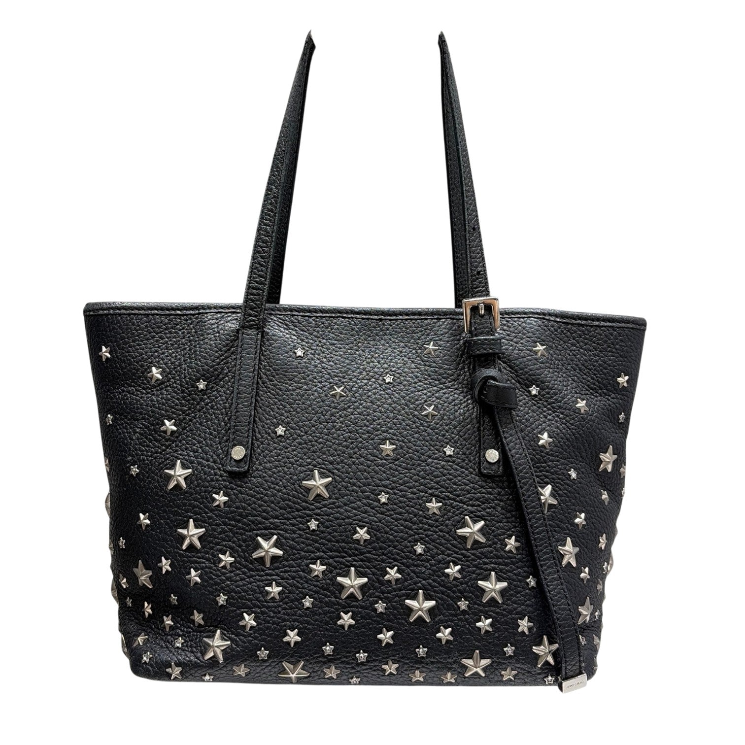 JIMMY CHOO ジミーチュウ ハンドバッグ スタースタッズ ブラック ゴールド シルバー レディース メンズ