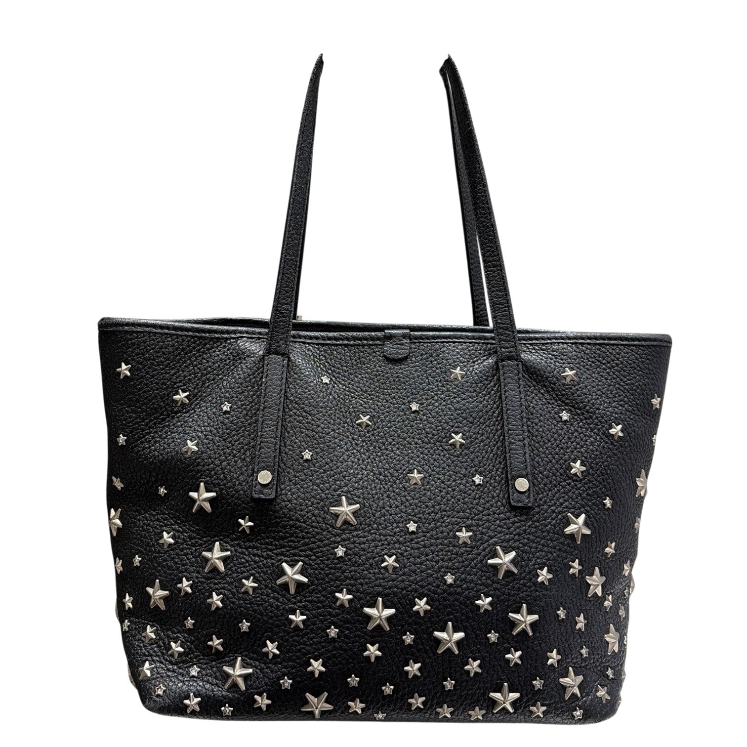 JIMMY CHOO ジミーチュウ ハンドバッグ スタースタッズ ブラック ゴールド シルバー レディース メンズ
