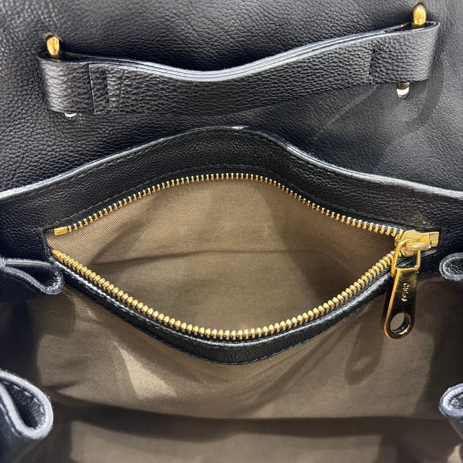 Chloe クロエ エルシー 2way ハンドバッグ ショルダーバッグ ブラック ゴールド金具 レザー レディース