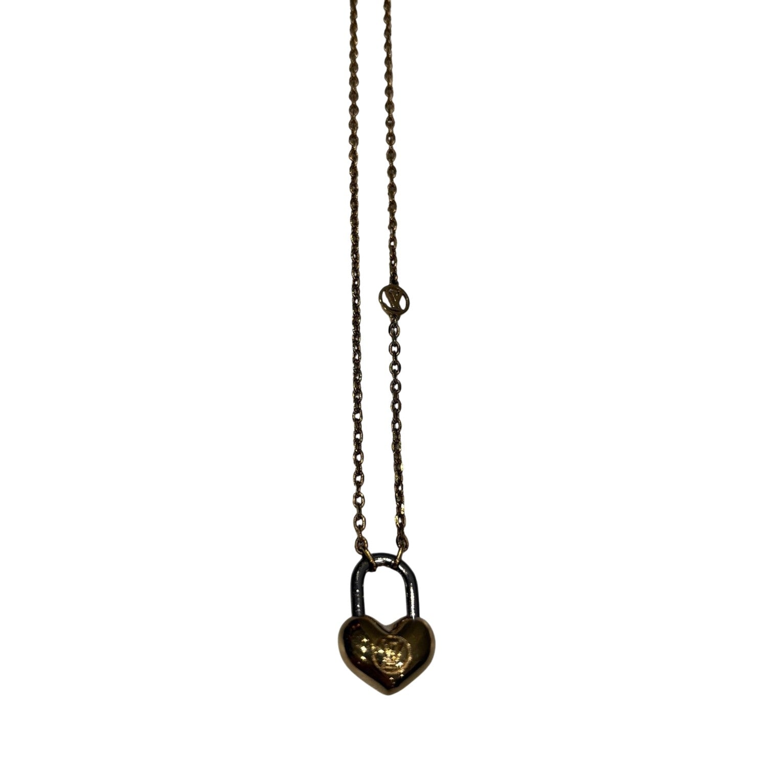 Louis Vuitton ルイヴィトン コリエ・クレイジーインロック ネックレス ゴールド シルバー レディース M67272