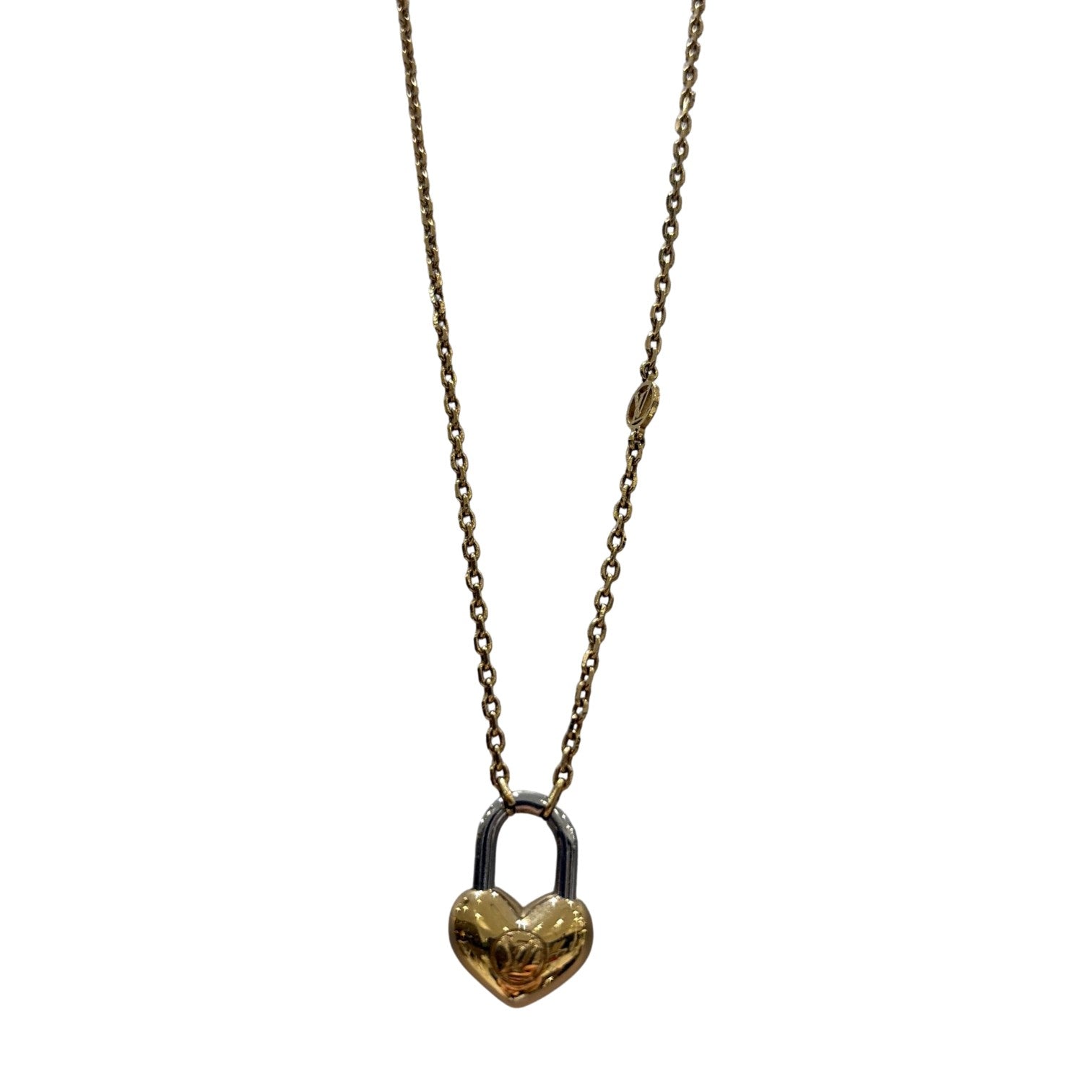 Louis Vuitton ルイヴィトン コリエ・クレイジーインロック ネックレス ゴールド シルバー レディース M67272