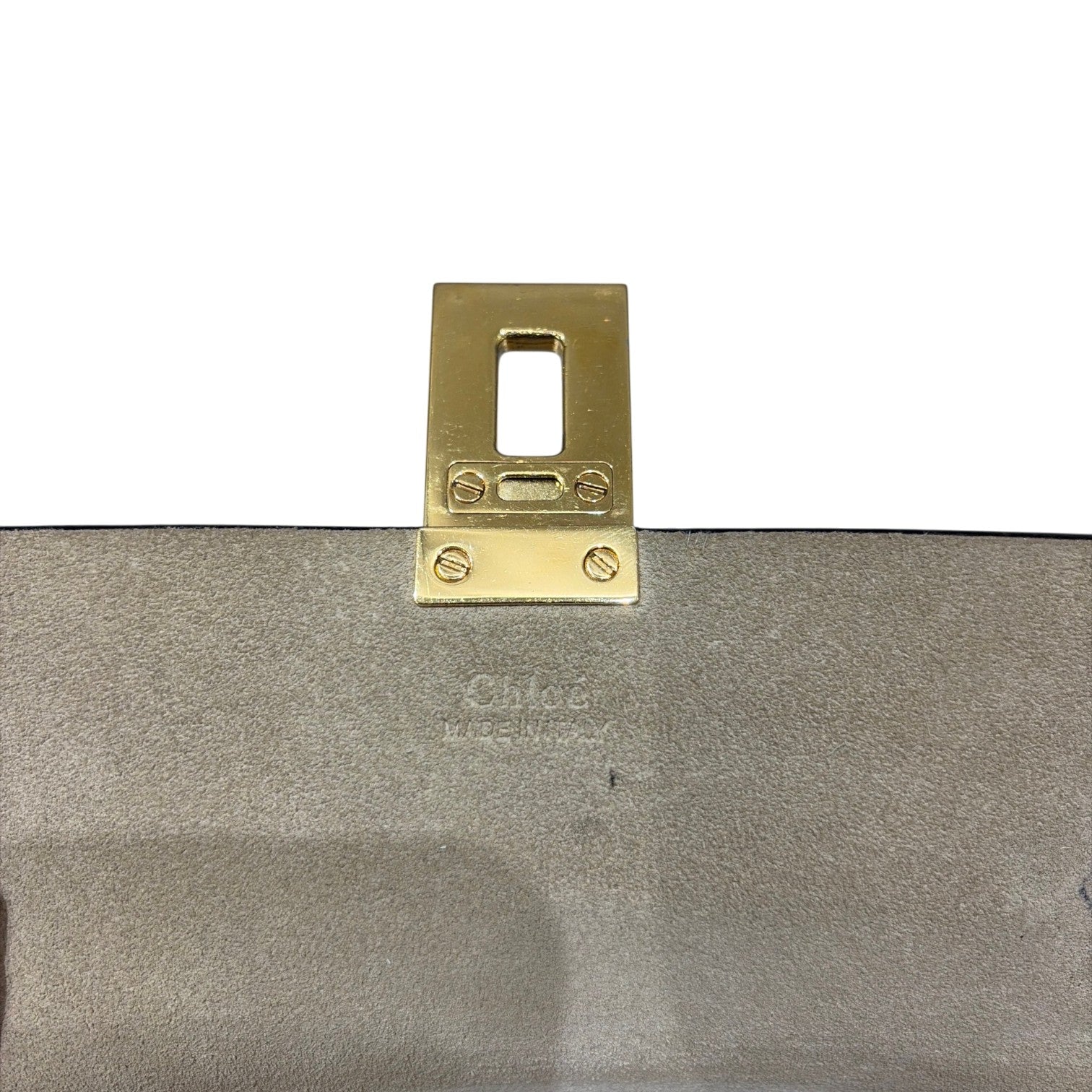 Chloe クロエ チェーン ショルダーバッグ ドリュー レッド ベージュ パイソン レザー レディース